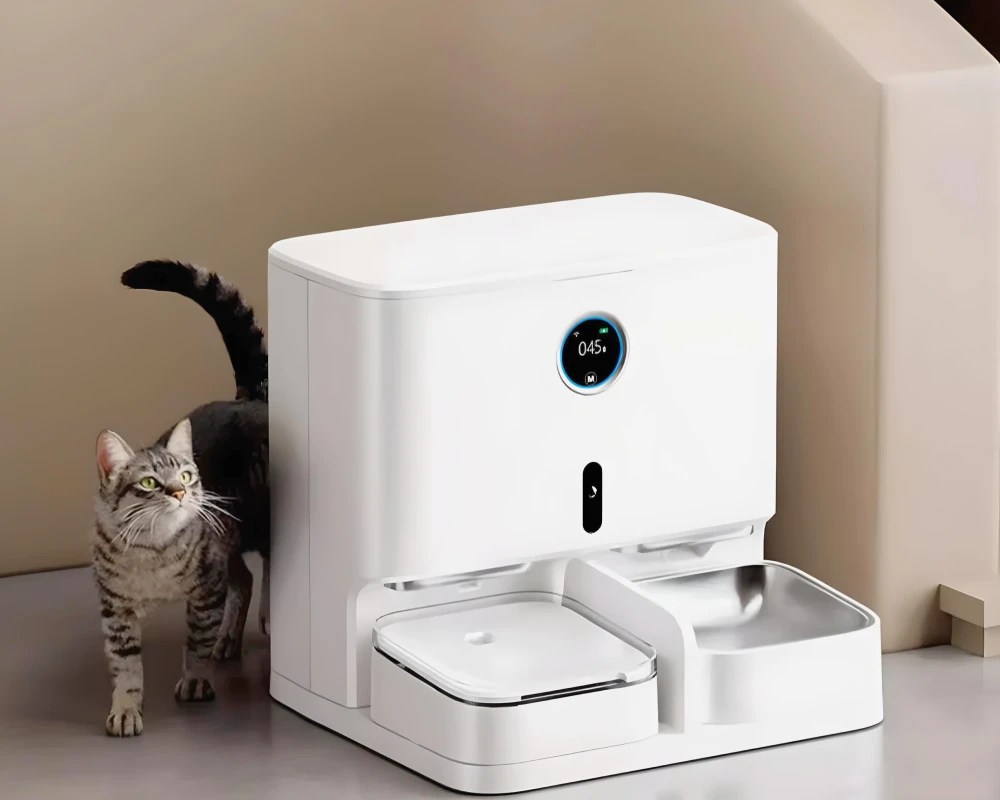 cat feeder with camera